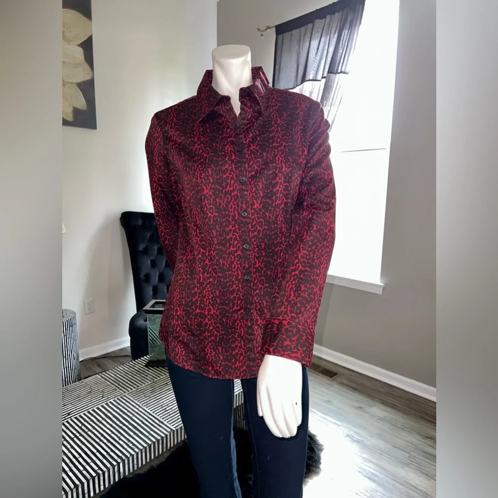 Talbots 10 Button Down - Picture 1 of 4